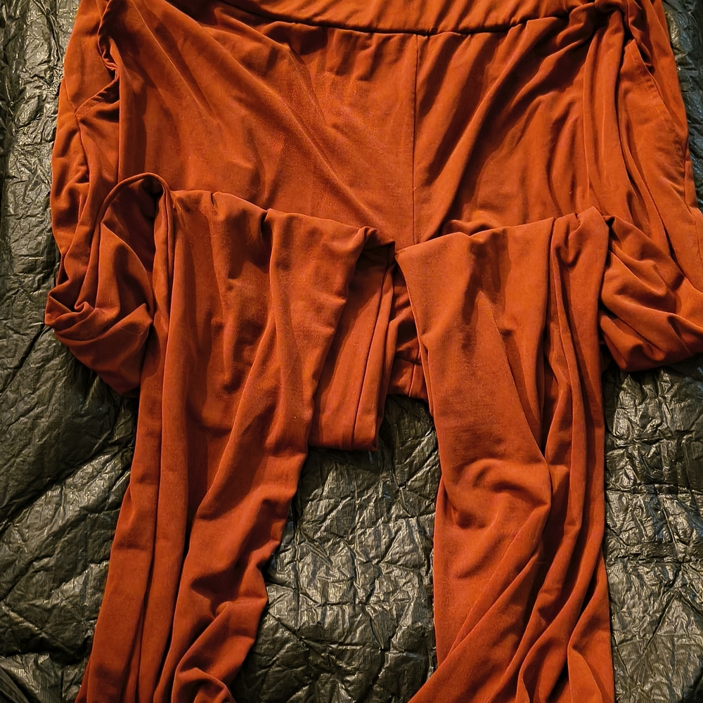 Elegant Rust Jumpsuit